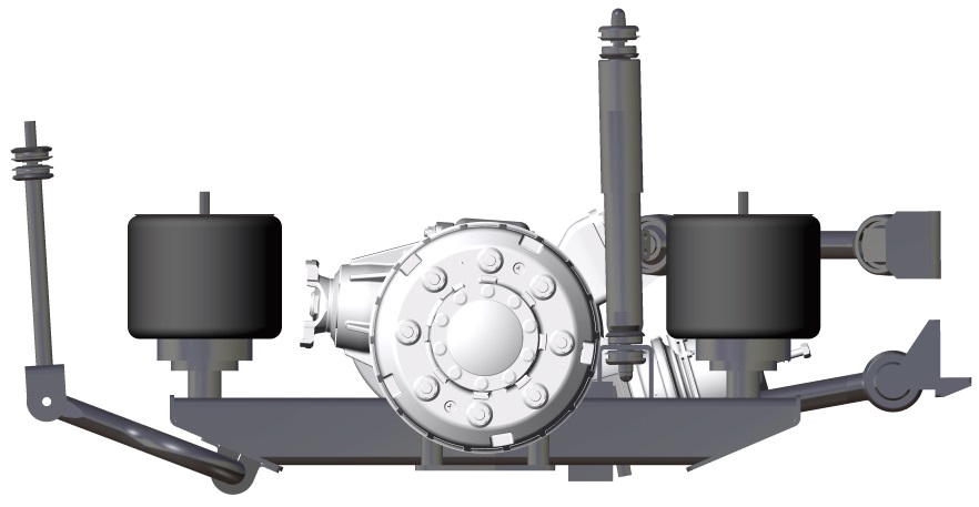 永润中型公交车悬架
