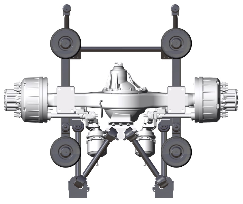 永润中型公交车悬架