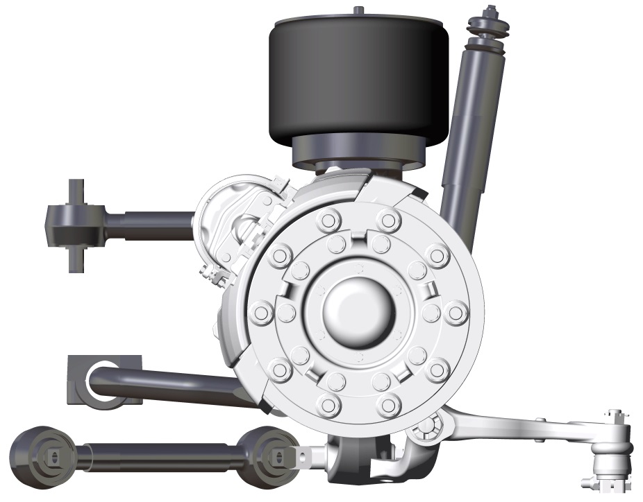 永润大中型公路车空气悬架