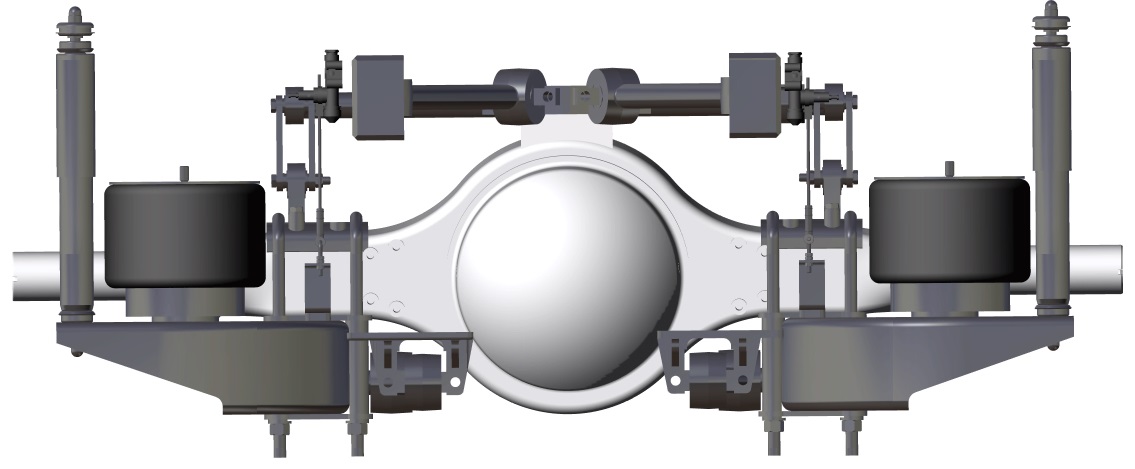 永润大型公交车空气悬架