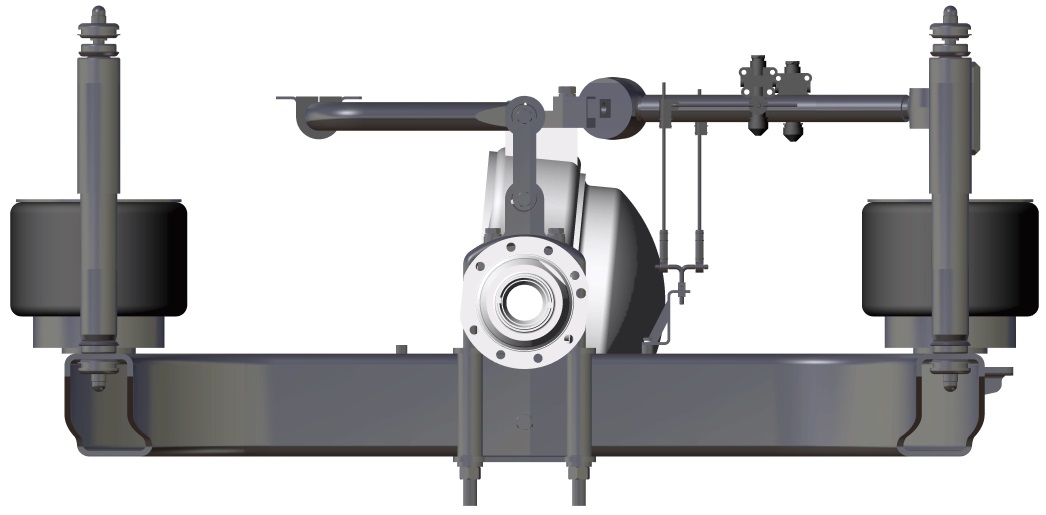 永润大型公交车空气悬架