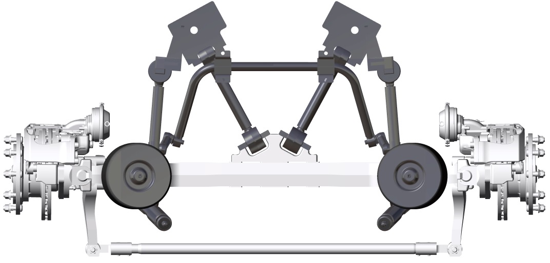 永润大型公交车空气悬架