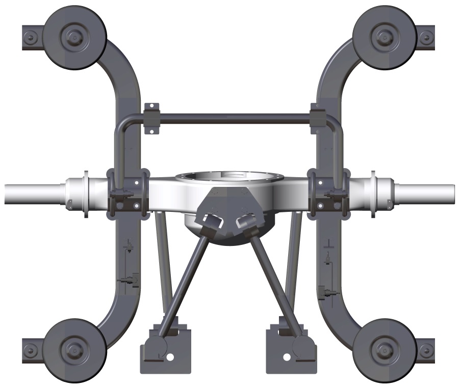 永润大型公交车空气悬架