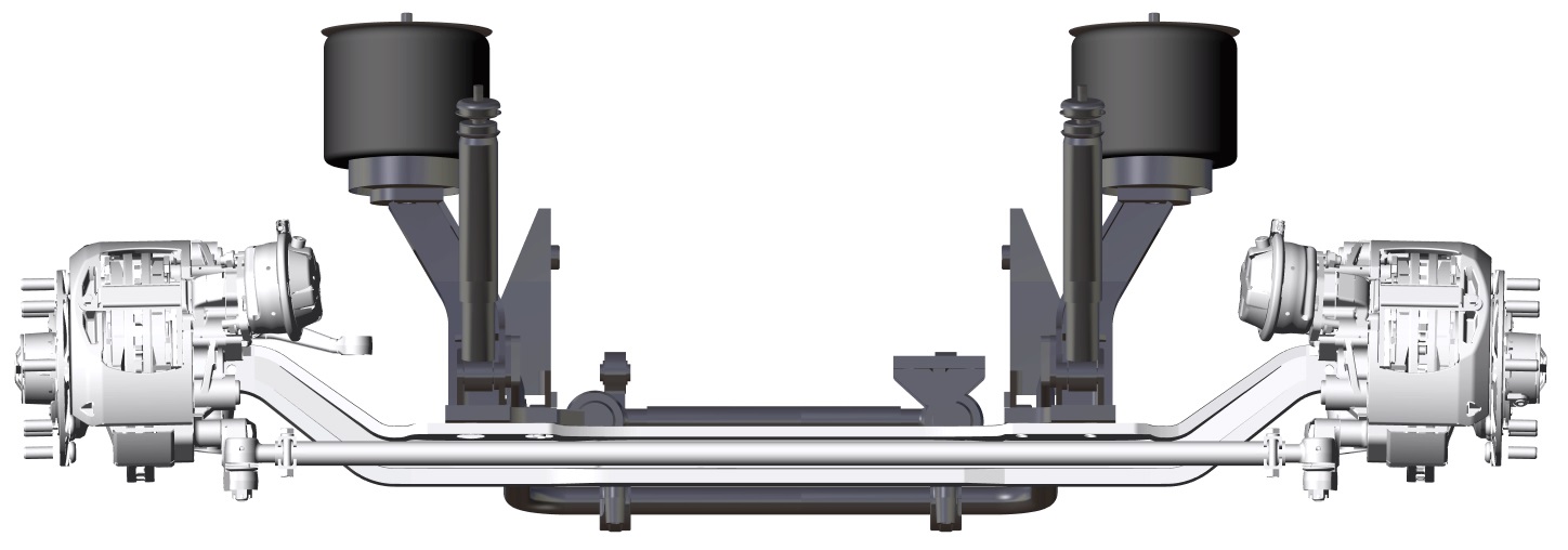 永润中型公路车悬架