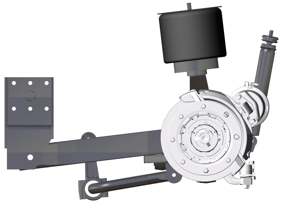 永润中型公路车悬架