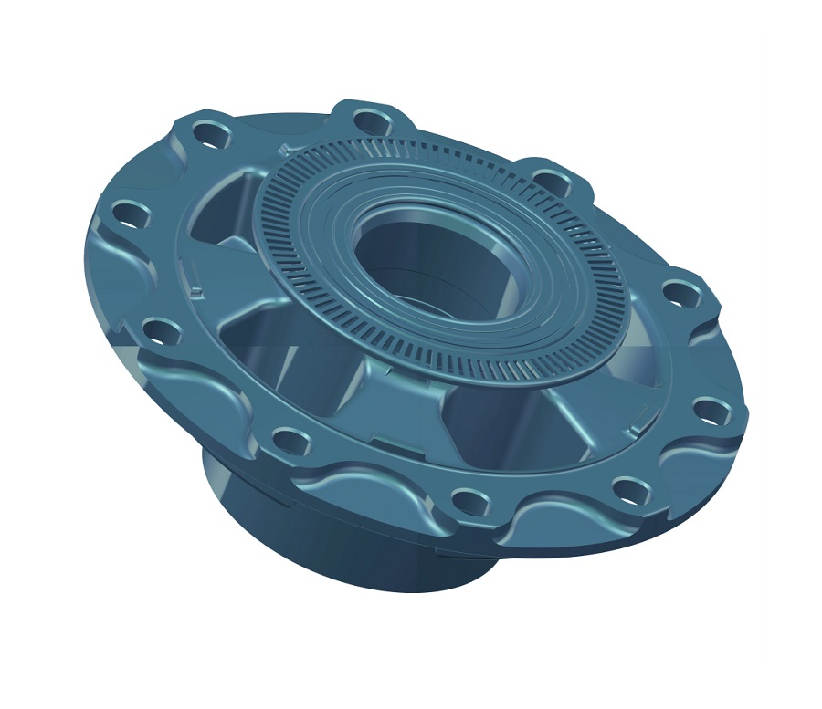 永润10t鼓式后免维护轮毂总成