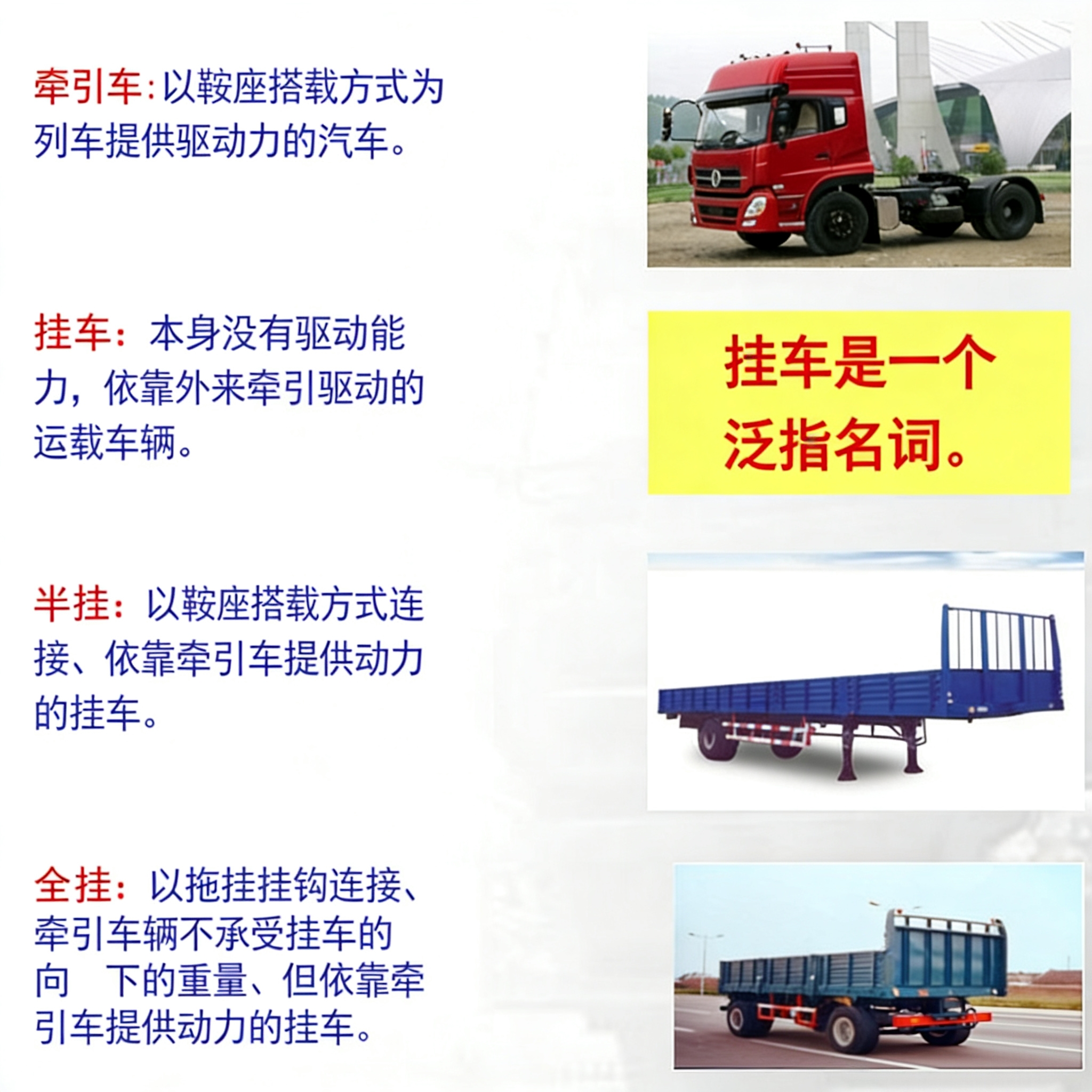 关于半挂车你了解多少?